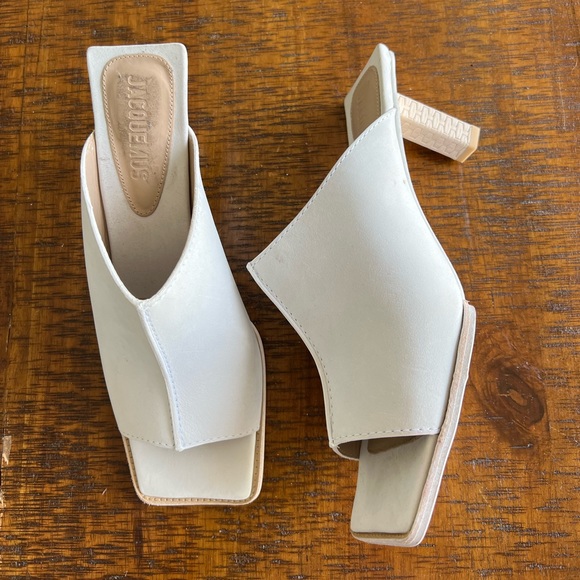 ✨SALE✨ Jacquemus square toe mules ✨SALE✨ - Picture 1 of 13